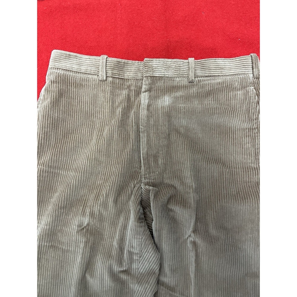 The Andover Shop Tan Corduroy Pants Size 36 Made In USA Classy Professional